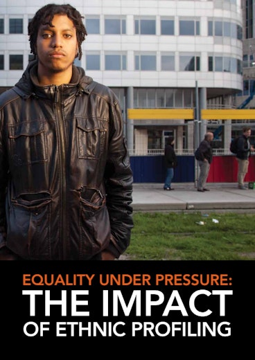 First page of PDF with filename: equality-under-pressure-the-impact-of-ethnic-profiling-netherlands-20131128_1.pdf