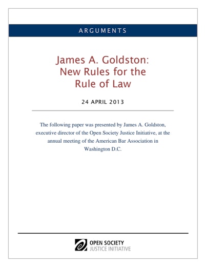 First page of PDF with filename: goldston-aba-ruleoflaw-04242013.pdf