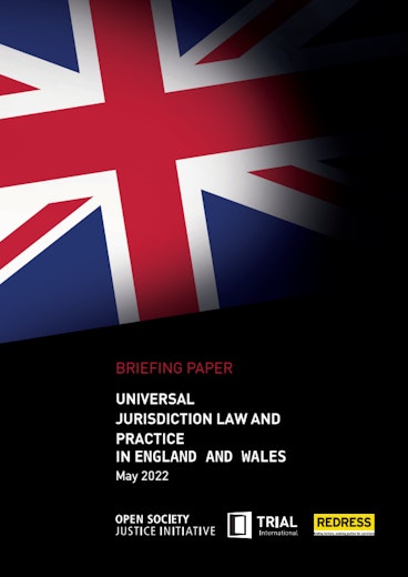 First page of PDF with filename: universal-jurisdiction-law-and-practice-england-and-wales-05232022.pdf