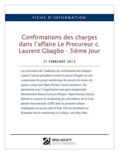 First page of PDF with filename: Gbagbo-confirmation-day3-fr.pdf
