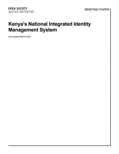 First page of PDF with filename: briefing-kenya-niims-03232020.pdf