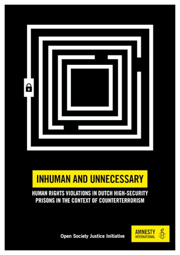 First page of PDF with filename: inhuman-unnecessary-dutch-detention-english-20171027.pdf