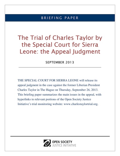 First page of PDF with filename: charles-taylor-appeal-brief-20130924_0.pdf