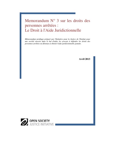 First page of PDF with filename: arrest-rights-template-brief-legal-aid-french-2013005.pdf