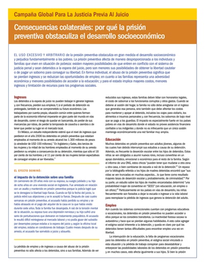 First page of PDF with filename: pretrial-justice-socioeconomic-spanish.pdf
