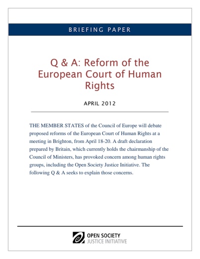 First page of PDF with filename: echr-reform-qanda-4-3-12-2.pdf