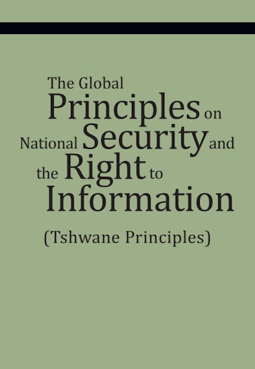 First page of PDF with filename: global-principles-national-security-10232013.pdf