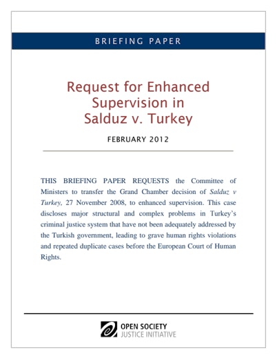 First page of PDF with filename: salduz-turkey-20120306.pdf