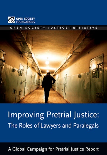 First page of PDF with filename: improving-pretrial-justice-20120416.pdf