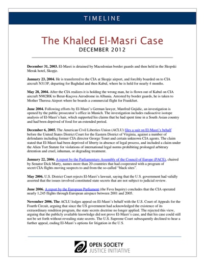 First page of PDF with filename: timeline-khaledelmasri-20140411.pdf