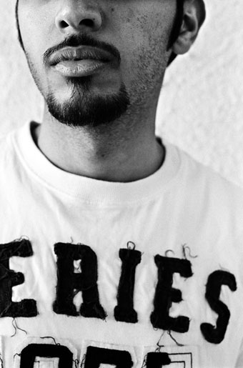 A portrait of a young bidoon.