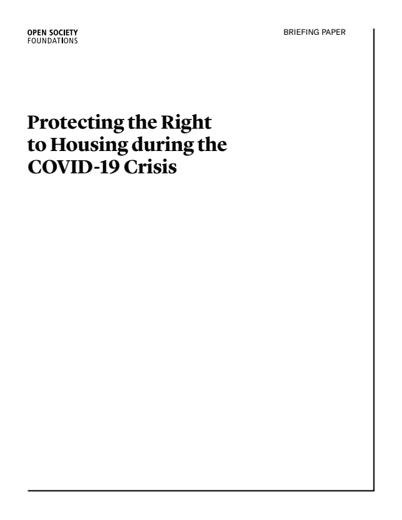 First page of PDF with filename: ji-covid_housing_report-2020_12_07.pdf