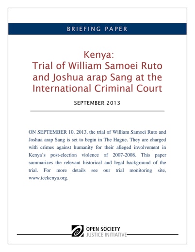 First page of PDF with filename: briefing-paper-kenya-ruto-sang- 20130909.pdf